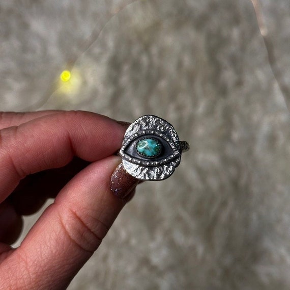 Melted Eye Ring