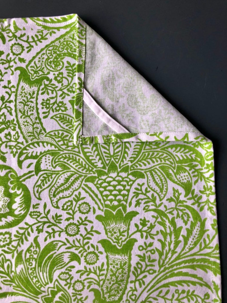 Tea Towel. Screenprinted. William Morris 'Indian' design. 100% Cotton. image 3