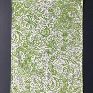 Tea Towel. Screenprinted. William Morris 'Indian' design. 100% Cotton. image 2