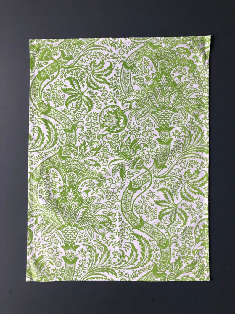 Tea Towel. Screenprinted. William Morris 'Indian' design. 100% Cotton. image 2