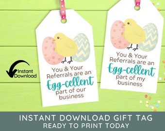 Easter Pop By Tags, Gift Tags, Rabbits, Bunny, Gift Baskets, Marketing, Real Estate, Realtor, Mortgage Lender