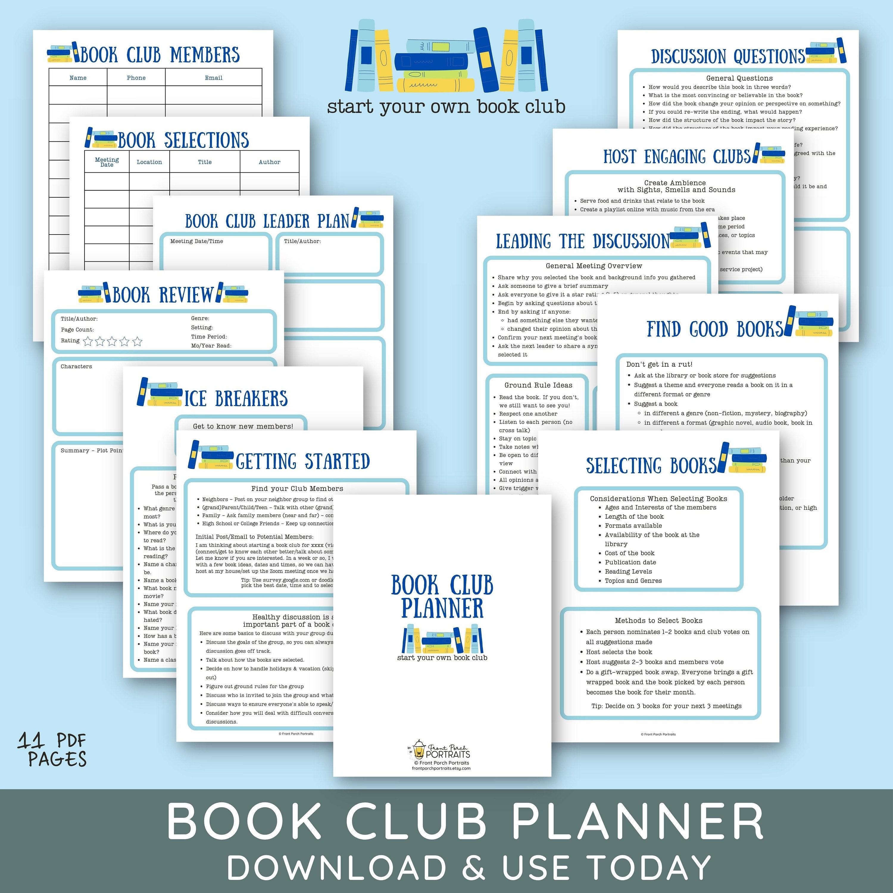 MEETING BOOK PLANNER - KLUBB