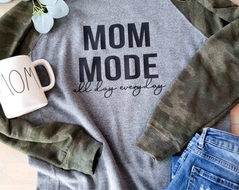 mom mode sweatshirt