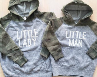 mama and little man hoodies
