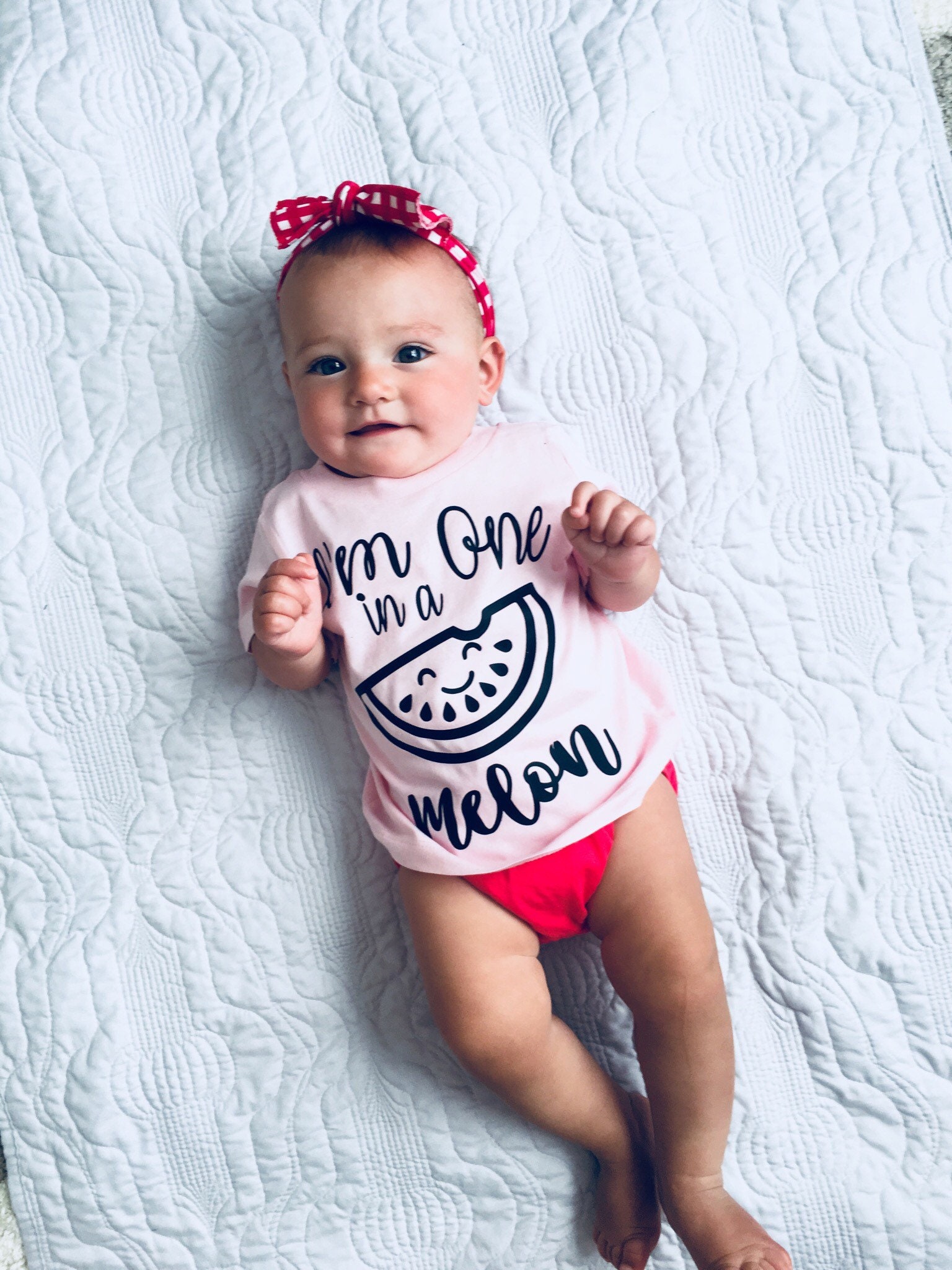 watermelon first birthday shirt