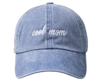 Blue Jean Cool Mom Hat - Mom Hat - Mom hats - baseball cap - new mom gift - mothers day gift - new mom - Cool mom hat - cool mom