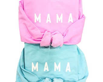 Neon Light Weight Mama Crews