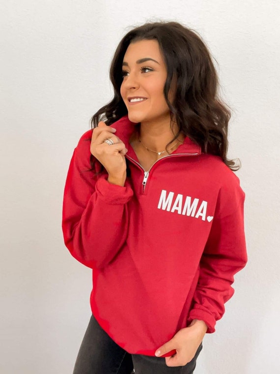 Mama life quarter zip sales