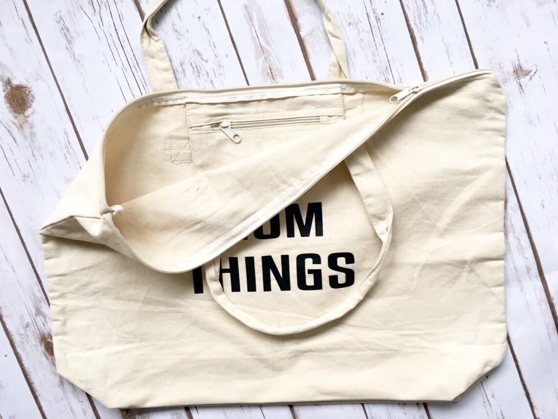 Mom Things Tote Tote Bag For Mom Mom Tote Bag Gift for Etsy