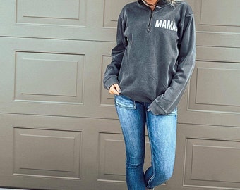 Mama life quarter zip hotsell