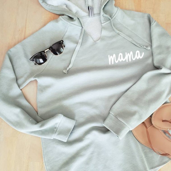 MAMA Hoodie - Mama Sweater - Mama Sweatshirt - Mom apparel - Mothers Day Gift - New Mom Gift - Mom hoodie - Mom Sweatshirt - Graphic Mom tee