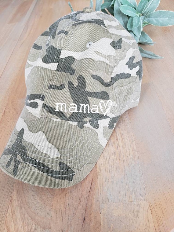 Camo Mama Hat Mama Hat Camo Mom Hat 
