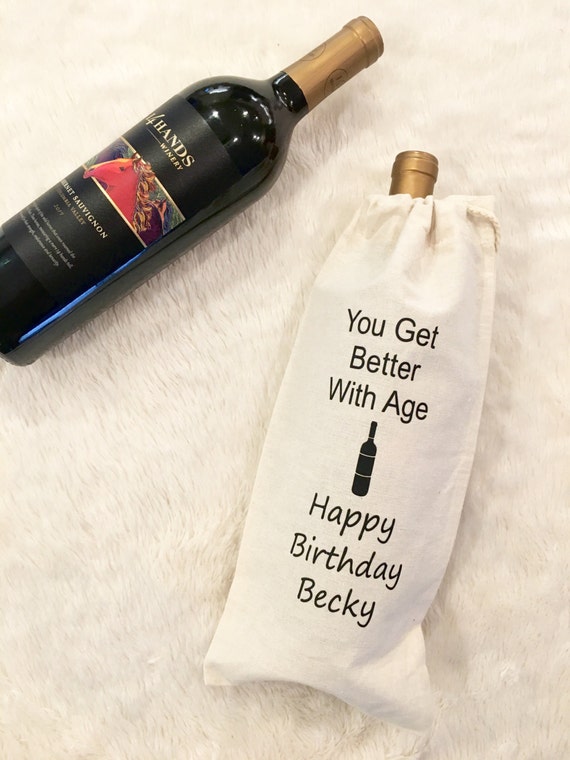 Joyeux Anniversaire Vin Sac Sac Danniversaire Sac A Vin Etsy Joyeux Anniversaire Vin Sac Sac Danniversaire Sac A Vin Etsy