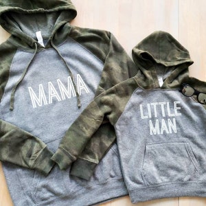 Boy mom camo hoodie Clearance
