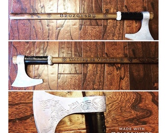 Viking Axe custom bearded axe