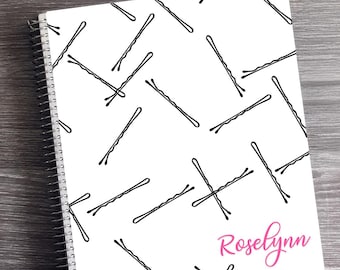Personalized Salon Appointment Book 2026-2027: Daily & Weekly Planner
