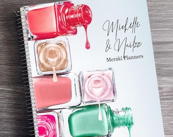 2026-2027 Appointment Book - 12 Months Personalized Planner - Daily Checklist, Monthly and Weekly Glance  | Manicurist