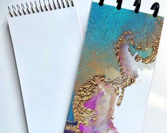 Eco Friendly Notepad, To Do List Pad, Blank Sheets | Spiral or Disc bound - Cosmos