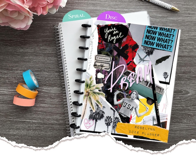 NEW Appointment Book Meraki Planners 2025-2026 Salon Planner Daily Checklist  - Cali Dreams