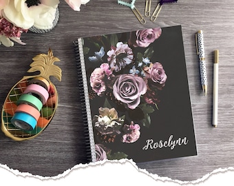 Appointment Book Personalized Meraki Planners Hairstylist  Salon Planner Daily Checklist  - Vintage Scene 2