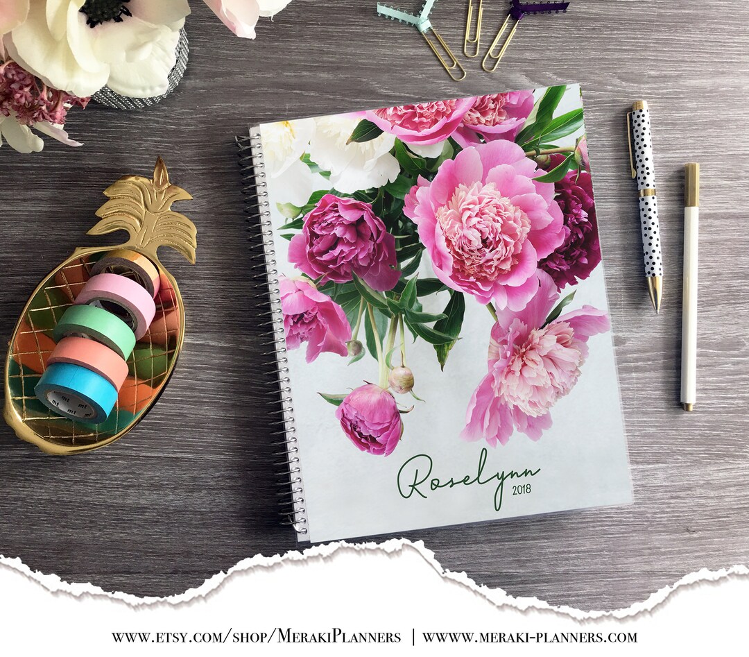 20242025 Appointment Book Personalized Meraki Planners Hairstylist
