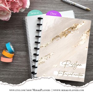 Appointment Book 2025-2026 Personalized Meraki Planners Hairstylist  Salon Planner Daily Checklist, Monthly and Weekly Calendar  - Angelic