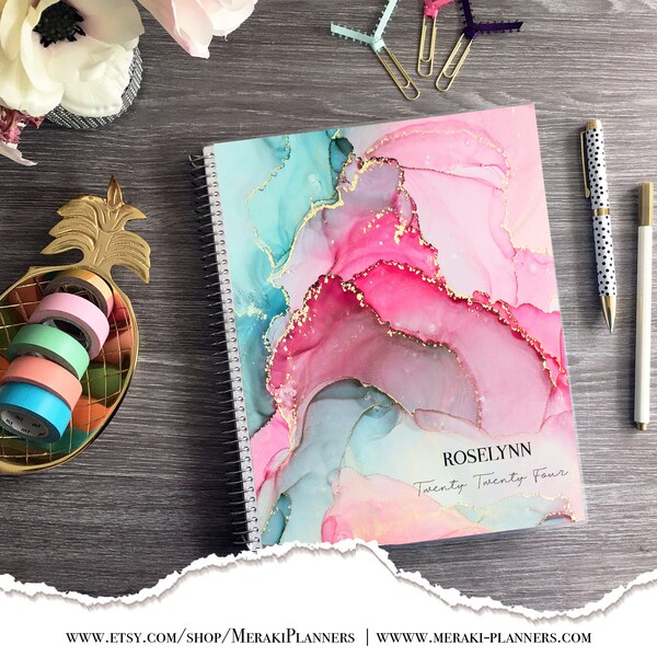 2024 2025 Appointment Book Personalized Meraki Planners Hairstylist