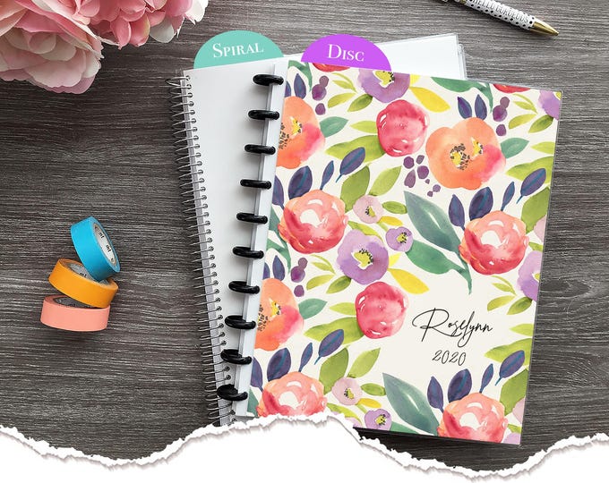 Appointment Book,Personalized,Checklist Planner,2025-2026,Hairstylist Salon Planner,Daily Checklist Agenda,Weekly Calendar- Florals