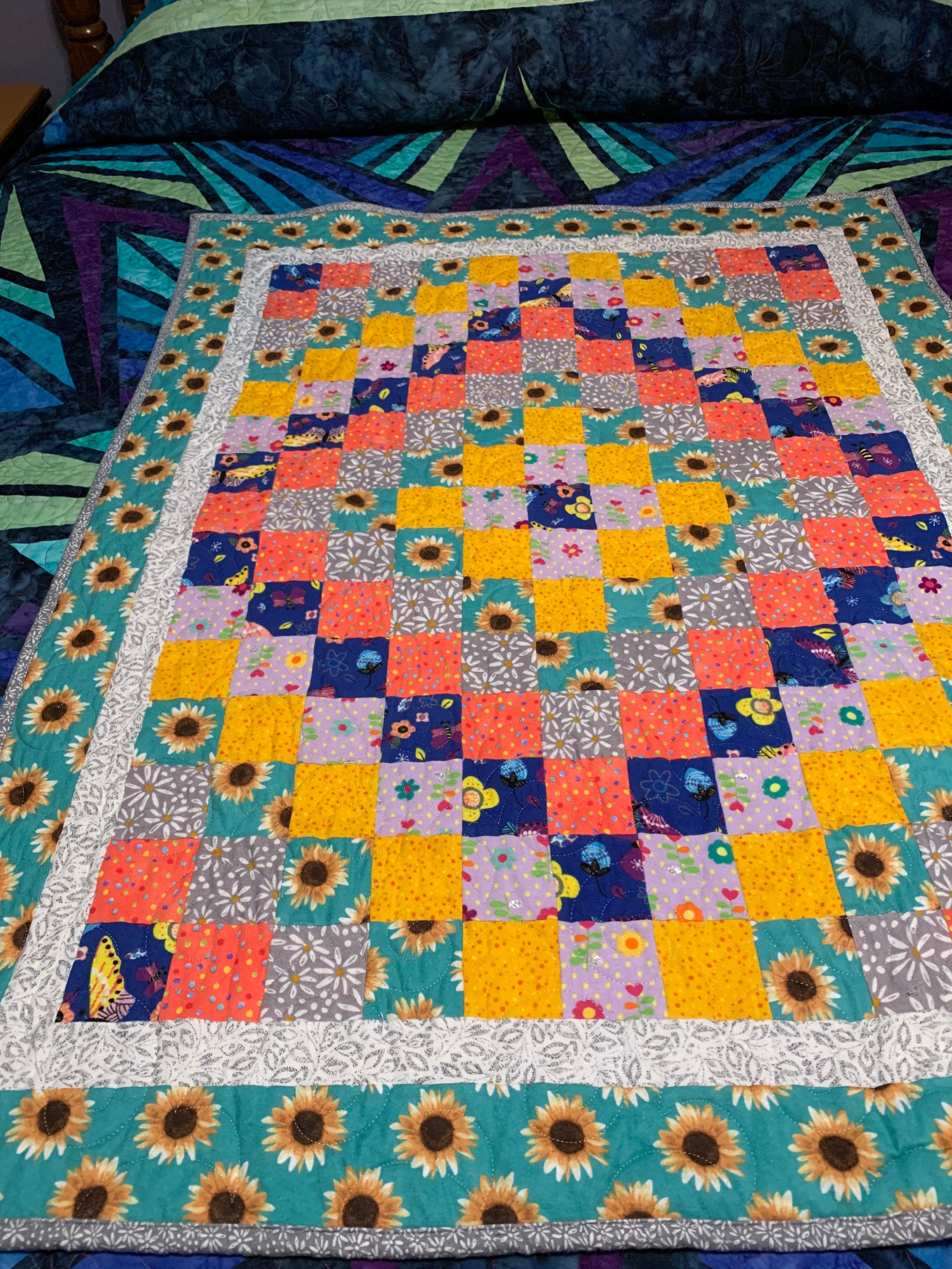 Flannel Baby Quilt Etsy