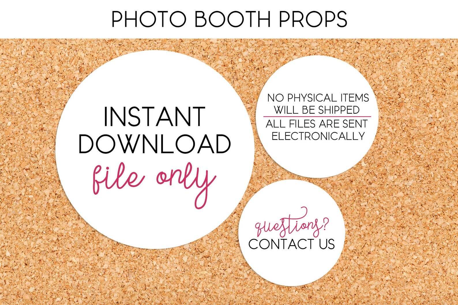 Mickey Photo Booth Props PRINTABLE - Etsy México