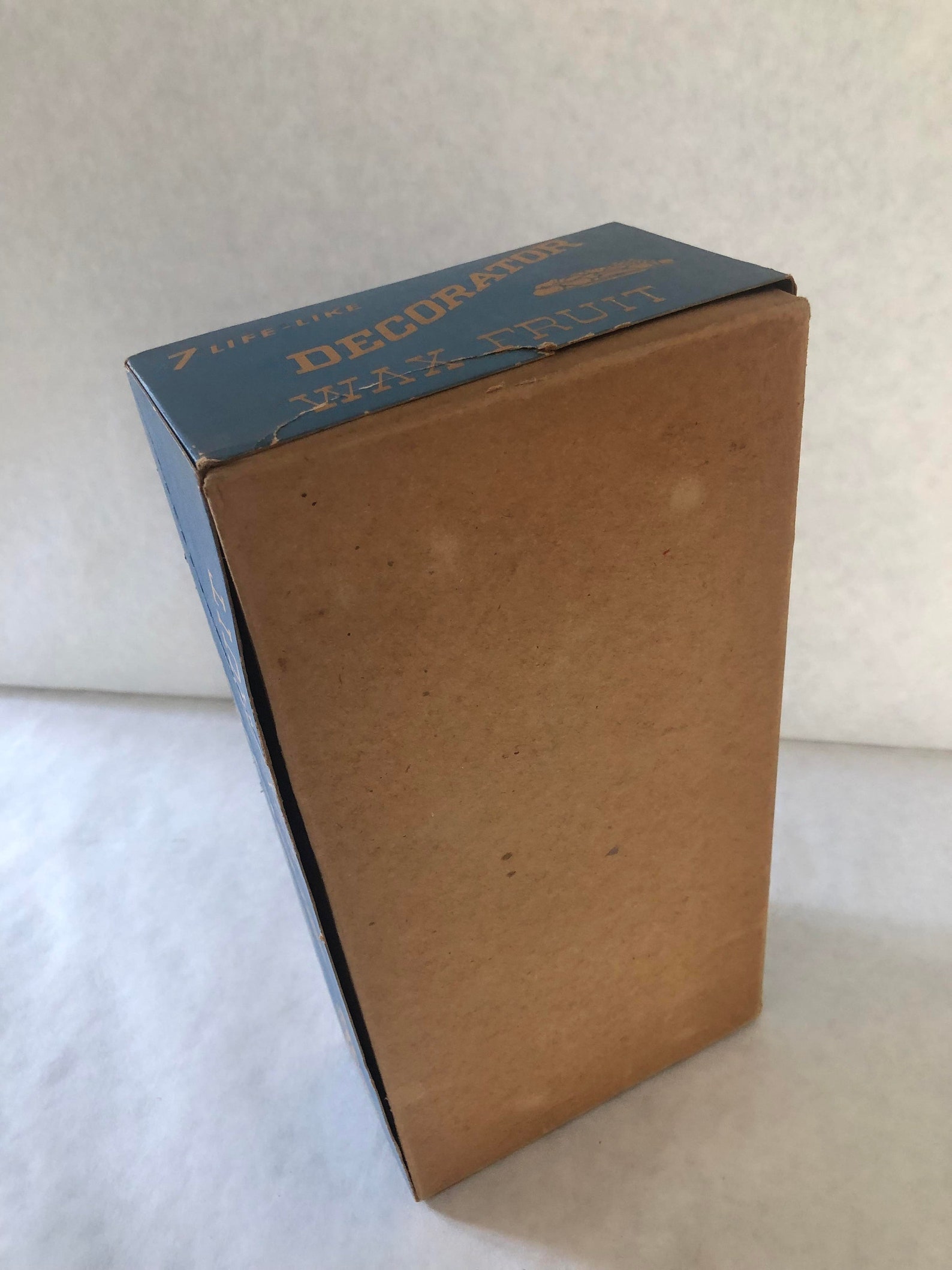 Vintage Wax Fruit in the Original Box 1960 Etsy