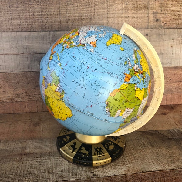 Vintage Globe Etsy