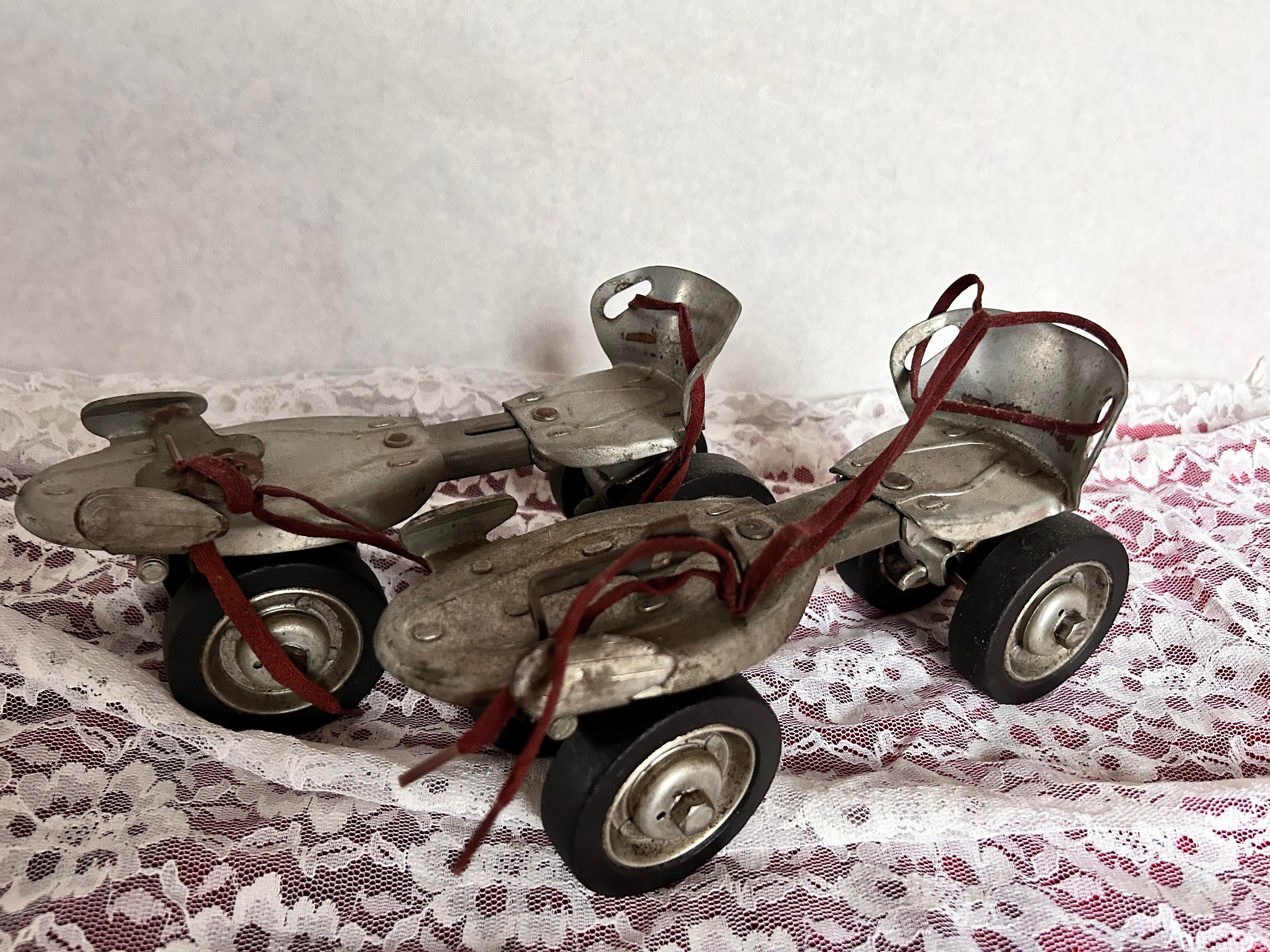 Vintage Adjustable Roller Skates Strapon to Your Shoes Etsy