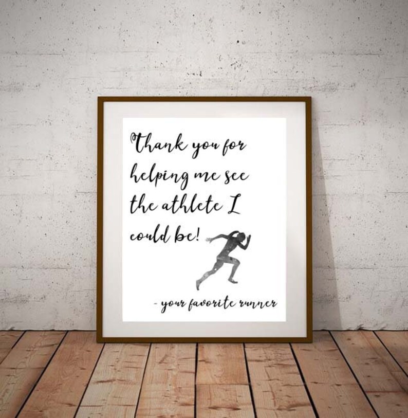 Track and Field Track Coach Gift Track Team Gift Track and Etsy