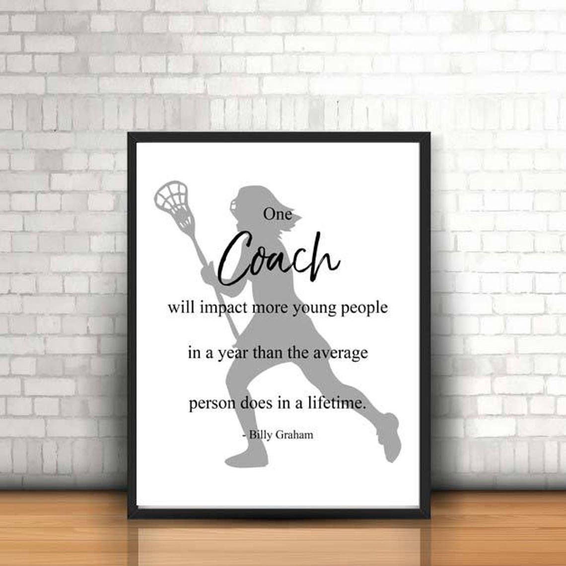 Lacrosse Coach Gift Lacrosse Gift Lacrosse Coach Girls Etsy