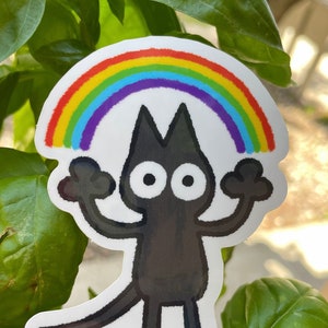 Rainbow Cat Sticker Pride