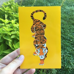 Tiger 4x6 Print