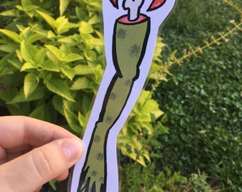 Morbid Bookmarks-Frog