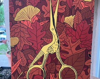 Over The Garden Wall Scissors 11"x17" Print