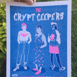 Crypt Ceepers Risograph