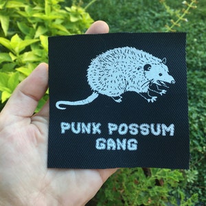 Punk Possum Patch 4x4