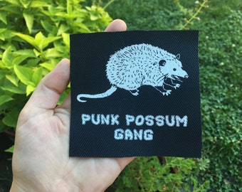 Punk Possum Patch 4x4
