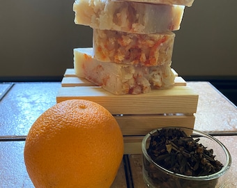 Sabonete Natural de Laranja e Cravo