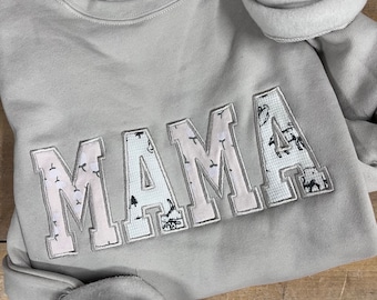 Soft Mama Embroidered Baby Outfit Keepsake | Onesie Crewneck | Mama Custom Sweater | Sentimental Gift for Mom | Personalized Onesie Pullover