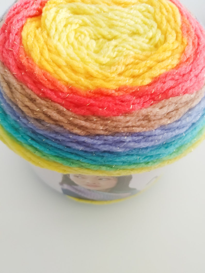 YARN Mandala Sparkle Hercules 30 Lion Brand size 3 light Etsy