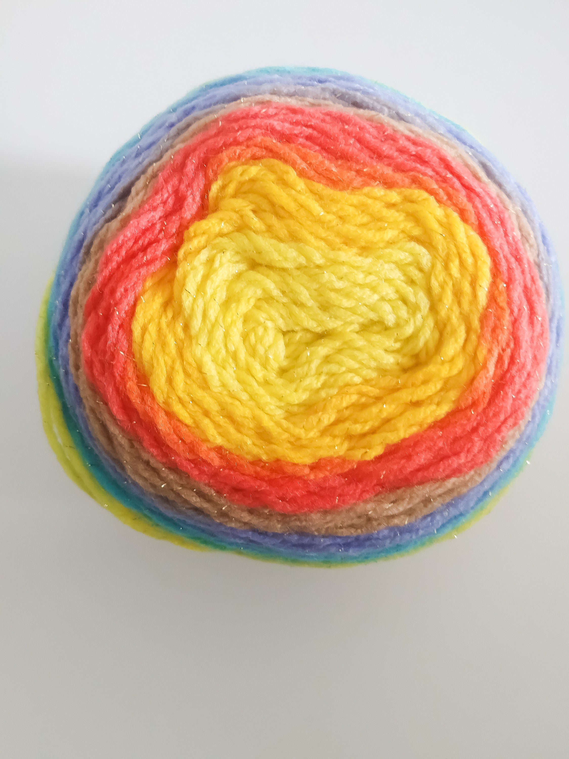 YARN Mandala Sparkle Hercules 30 Lion Brand size 3 light Etsy