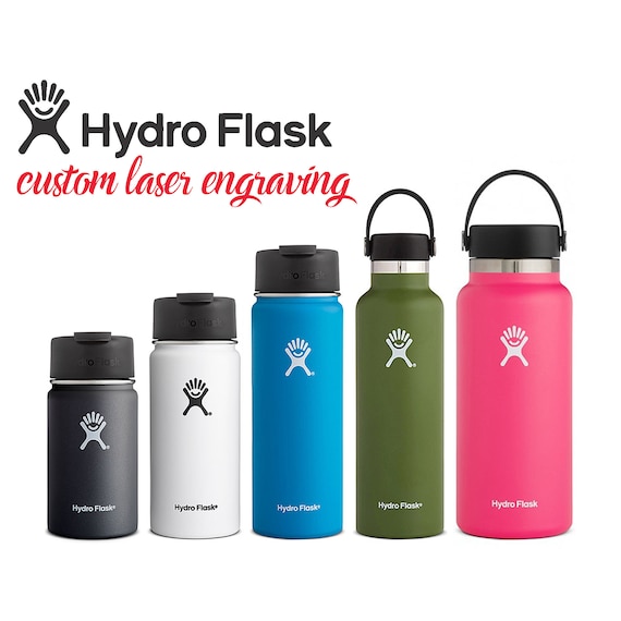 engraved water bottle hydro flask