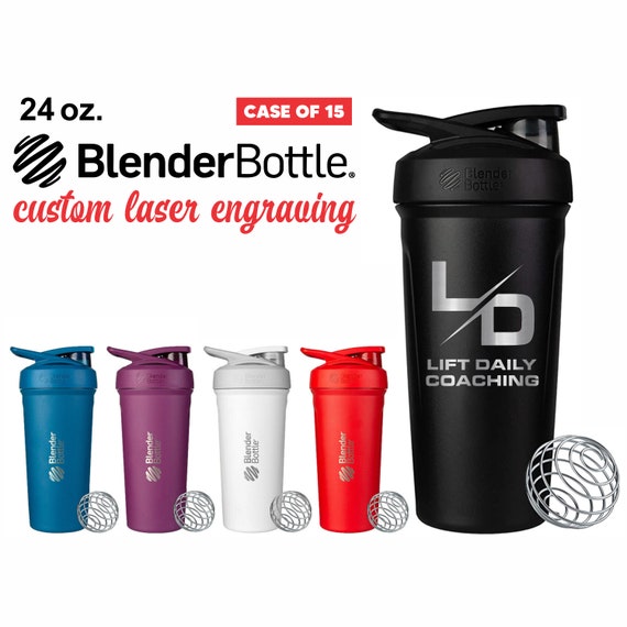 Custom Blender Bottle, Personalized Stainless Insulated Strada