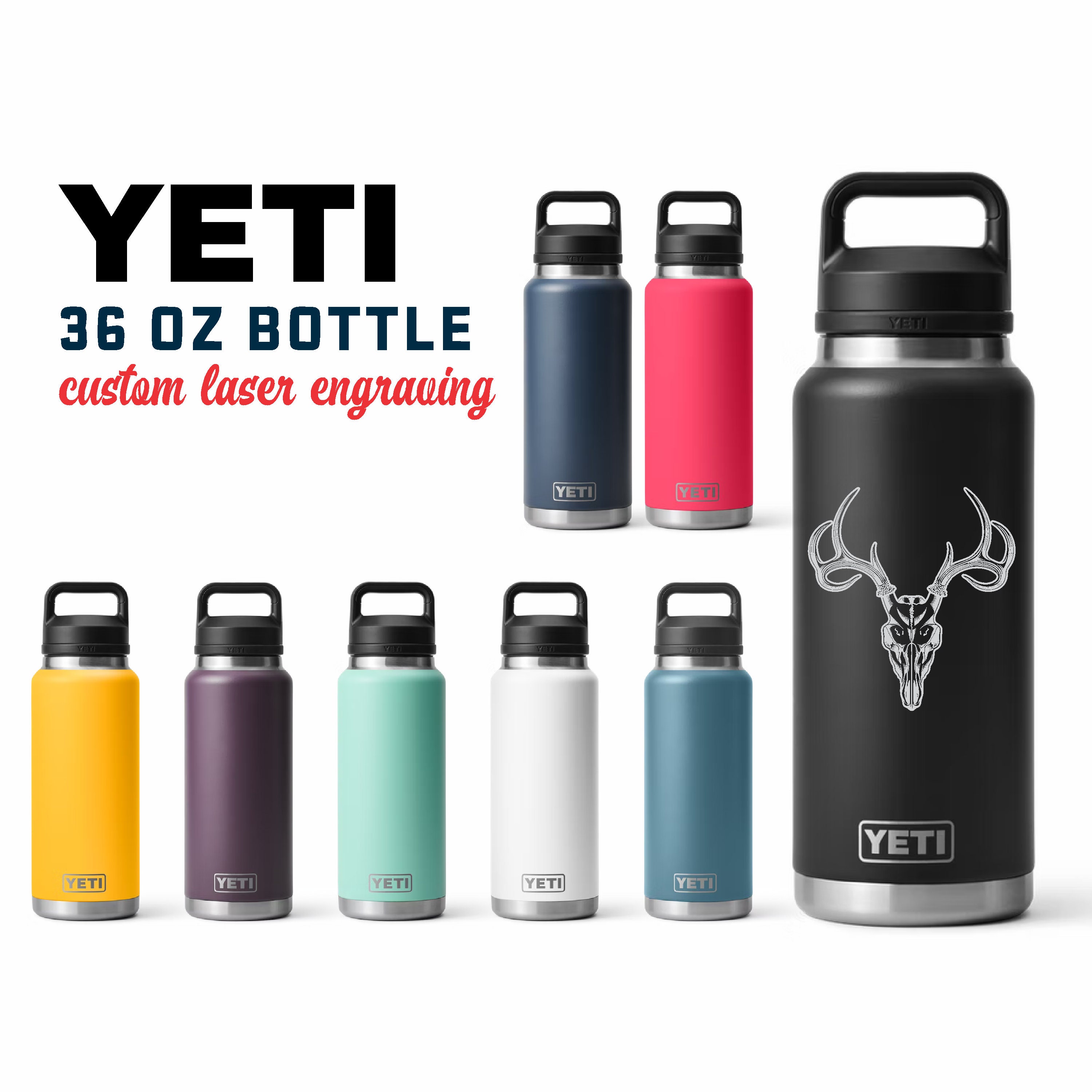 Hydro Flask 40oz Laser Engraved Bottles FREE Laser Engraving