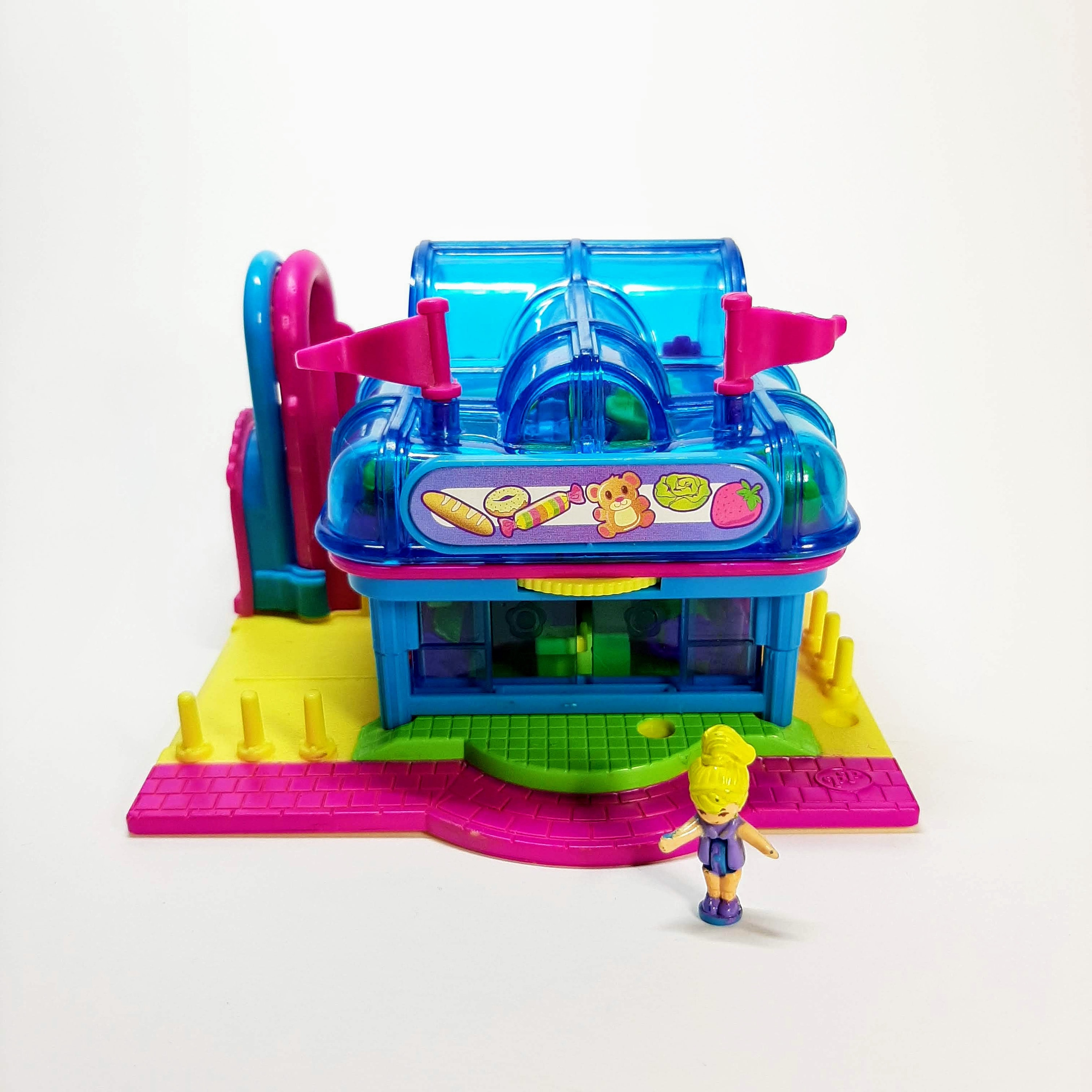 2000's Polly Pocket Grocery Store Mall Playset With Figure - Etsy